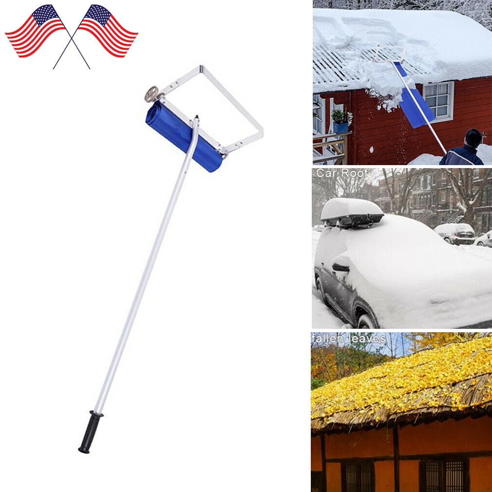 Snow Shovels Roof Snow Removal Tool Telescopic Roof Rake Roof Snow