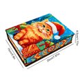 thumbnail image 2 of Caja Almacenamiento Arte Diamantes Organizador Pintura Bordado Contenedores Campana Navidad Gato para Organizar Accesorios Semillas Imitación, 2 of 9
