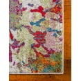 thumbnail image 6 of Unique Loom Lyon Collection Area Rug - Amelie (2' 7" x 10' Runner Multi/Blue), 6 of 7