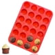 thumbnail image 1 of Non Stick Silicone Mini Muffin & Cupcake Baking Pan 24 Cup , BPA Free, Silicon & Dishwasher Safe Bakeware, 1 of 4