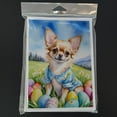 thumbnail image 3 of Chihuahua Easter Egg Hunt Greeting Cards Pack of 8 7 in x 5 in, 3 of 3