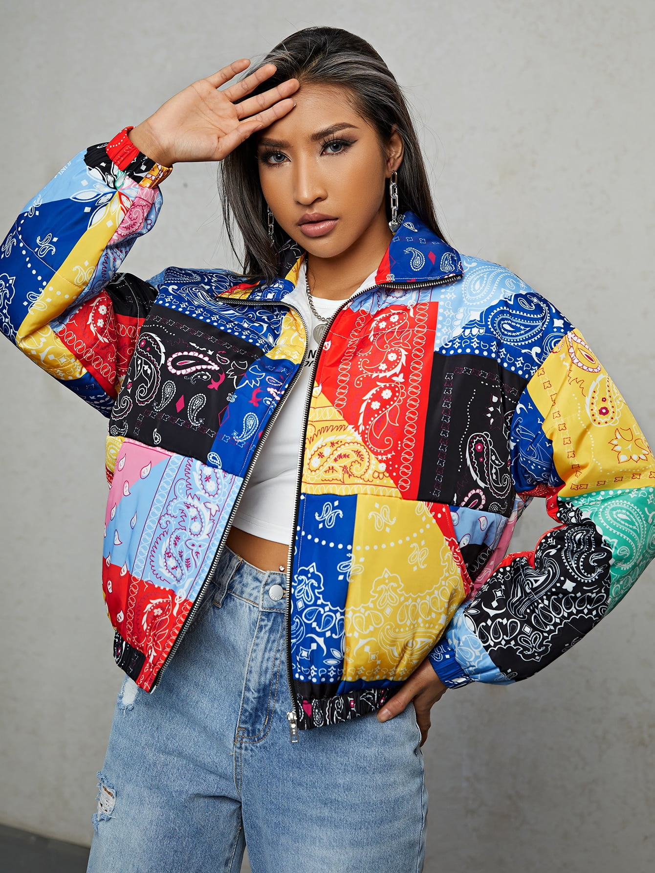 patch pockets on blazer