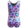 thumbnail image 3 of WIBACKER Gymnastics & Dance Ballet Leotard for Girls Sparkly Activewear One Piece Tumbling Outfit - Purple Spots, 3 of 10