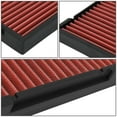 thumbnail image 2 of DNA Motoring AFCAB-006-RD For 2009-2019 Honda Civic Fit CRV CRZ HRV Insight Odyssey Drop-In Cabin Panel Air Filter Red, 2 of 5