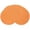 Orange, variant on LQCrafK Placemats for Dining Table Set of 6 - Round 15 inch Woven Heat Resistant Non-Slip Kitchen Table Mats, Black