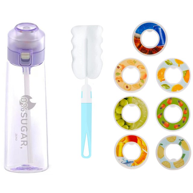 Air Up Air Up Bottle Air Up Water Bottle Air Up Water Bottle 700ml Bottle, Update Water Bottle Up Set With 7 Capsules Drinking Straw, Outdoor Water Bottle Water Bottle
