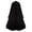 Black, variant on Hvyesh Medieval Hooded Cloak Renaissance Cape with Ruffled Shawl Collar Button Long Cloak for Women Men Halloween Cosplay