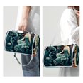 thumbnail image 3 of Mermaid Canvas Beach Blanket Picnic Mat - Oversized Waterproof Outdoor Camping Mat - Travel, Hiking, and Sports - Portable Lightweight Foldable Mat for Family and Friends Gathering, 3 of 6