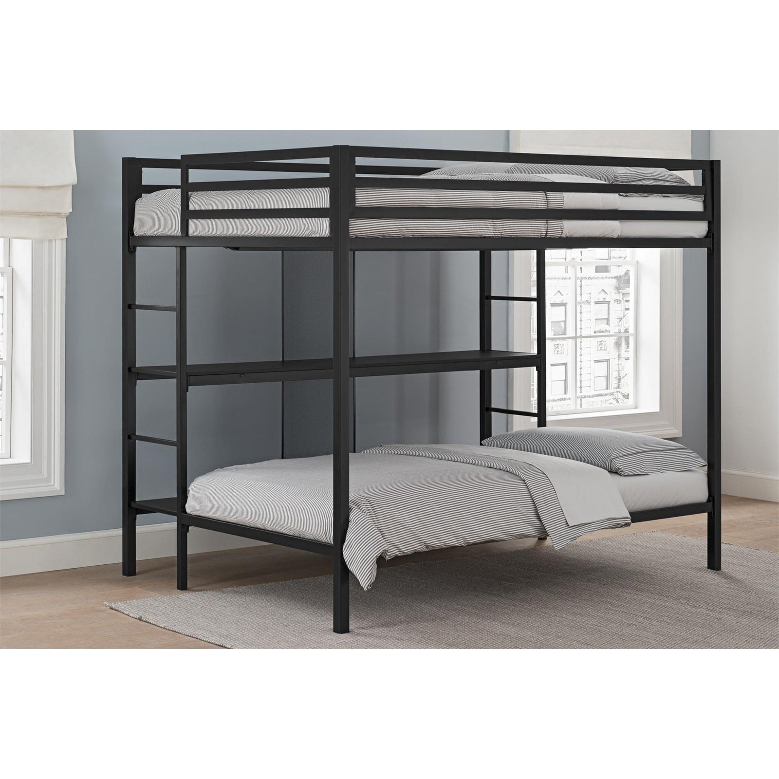Dorel Dhp Ultimate Full Over Twin Metal Bunk Bed With Storage Black Dorel Dhp Ultimate Full Over Twin Metal Bunk Bed With Storage Black Com