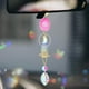 thumbnail image 5 of Crystal Light Catcher Moon Metal Wind Chimes Creative Chic para el dormitorio de la pared del hogar, 5 of 7