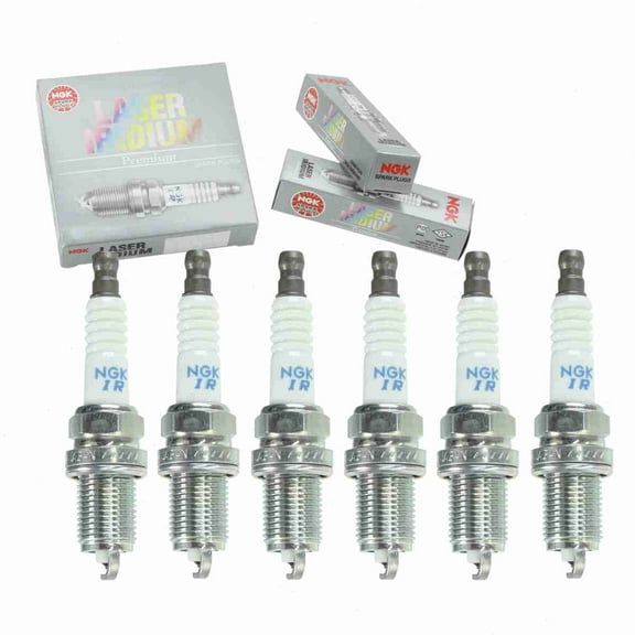 6 pc NGK 4996 Laser Iridium Spark Plugs for 3324 3353 4503 4701 94859448 IK16TT PK16TT SK16R-P11 SK16R11 Ignition Wire Secondary Fits select: 2000-2008 TOYOTA COROLLA, 2001-2009 TOYOTA PRIUS