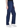 thumbnail image 5 of Marilyn Monroe Womens Stretch Eight-Pocket Straight Leg Scrub Cargo Pants, 5 of 5