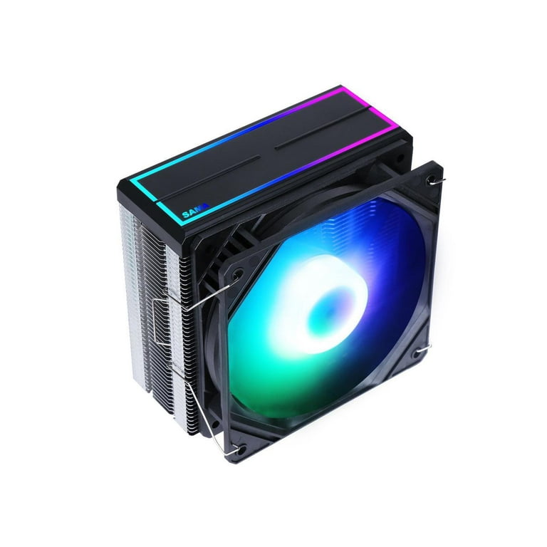 SAMA KA400D RGB CPU Air Cooler with 12cm PWM Fan,4 Copper