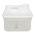 thumbnail image 2 of Fuente de agua para gatos de 2L, eléctrico silencioso para mascotas, de agua para gatos, fuente para beber automática alimentada , Blanco Colco Bebedero para gatos, 2 of 6