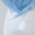 thumbnail image 3 of Accesorios de cosplay YUANXCMXG Peluca corta de Sally Face Pelucas de coletas sintéticas resistentes al calor azules con pinza para el Cabello, 3 of 3