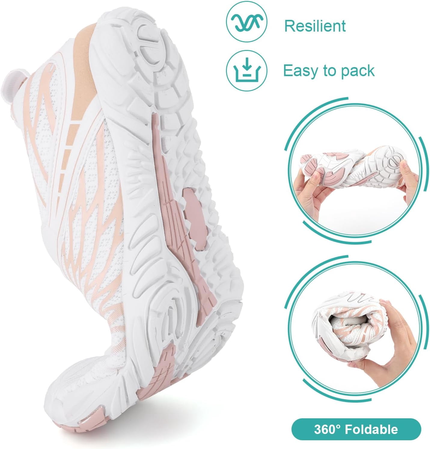 Hiking Shoes Barefoot Shoes for Autumn Winter, Upgraded Thickened Minimalist Barefoot Shoes Women Men Non-Slip & Wide Toe Zero Drop Athletic Hiking Trail Running Shoes
