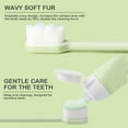 thumbnail image 3 of 1 Pc Nano Toothbrushes for Adults,Fiber Brush Toothbrush,Super Soft toothbrush,Toothbrush with Flat Handle,Soft Toothbrush for Protect Fragile Gums (Green), 3 of 8