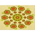 thumbnail image 1 of Ahgly Company Indoor Rectangle Patterned Sedona Brown Area Rugs, 6' x 9', 1 of 6