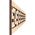 thumbnail image 3 of Ekena Millwork 46 1/4"W x 6"H x 3/8"T Tulum Fretwork Moulding, Birch, 3 of 13