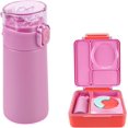 thumbnail image 1 of Reusable Stainless Steel Insulated Water Bottle for Omie OmieBox- 5.3 oz, Straw Top, BPA-Free & Phthalate-Free, Leak-Proof，Insulated (1, Pink), 1 of 7