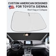 thumbnail image 2 of Protector Solar para Parabrisas Proadsy para Sienna Mini Van 2021-2026, 2 of 9