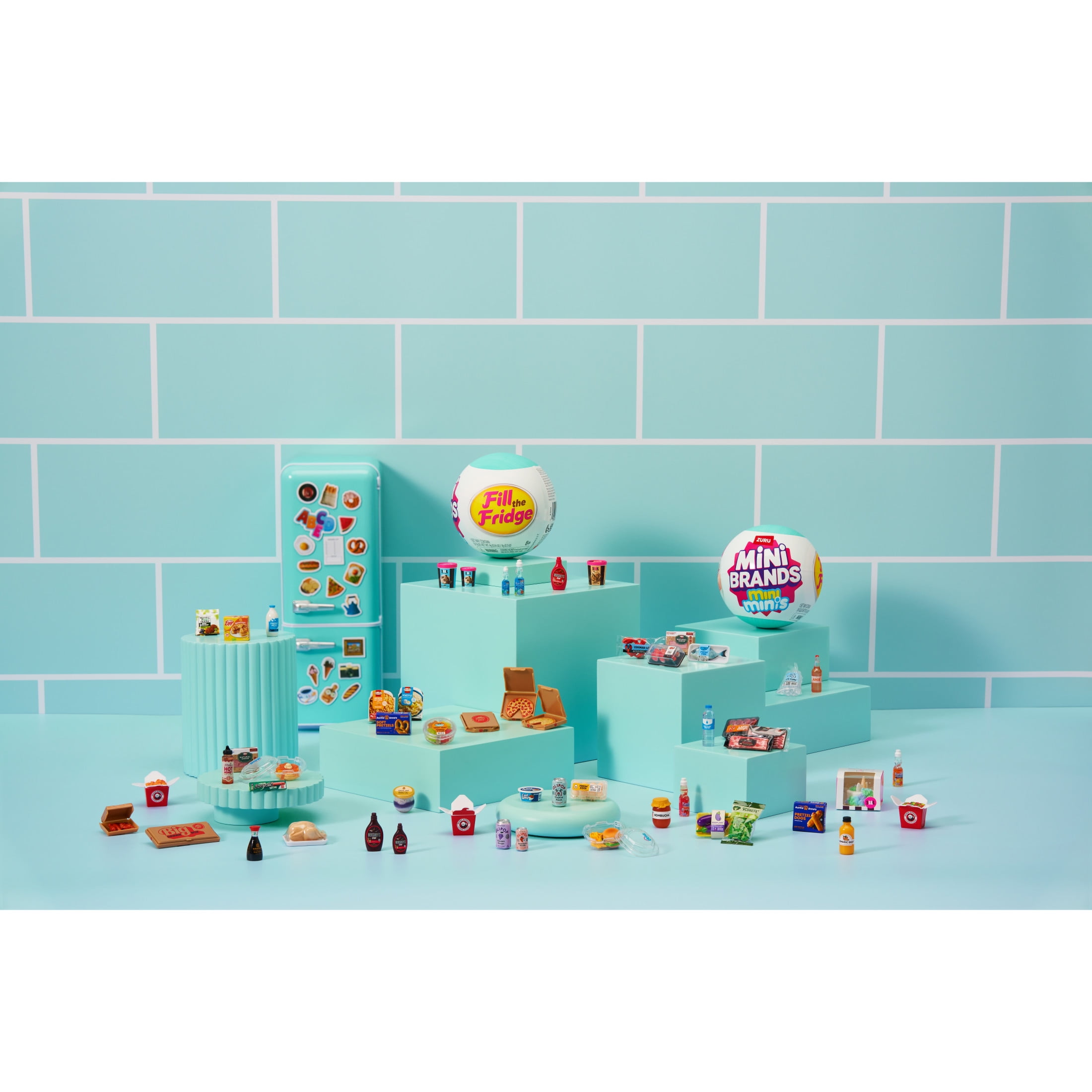 Mini brands ミニブランズ Fill the fridge 4個 Mini Brands Fill the Fridge Playset : Target