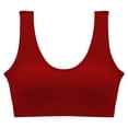 thumbnail image 2 of Lastesso Bras for Women No Underwire Full Coverage Push up Seamless Bralettes Cheeky Tank Style Sleepwear Yoga Bra Everyday Wear, 2 of 3