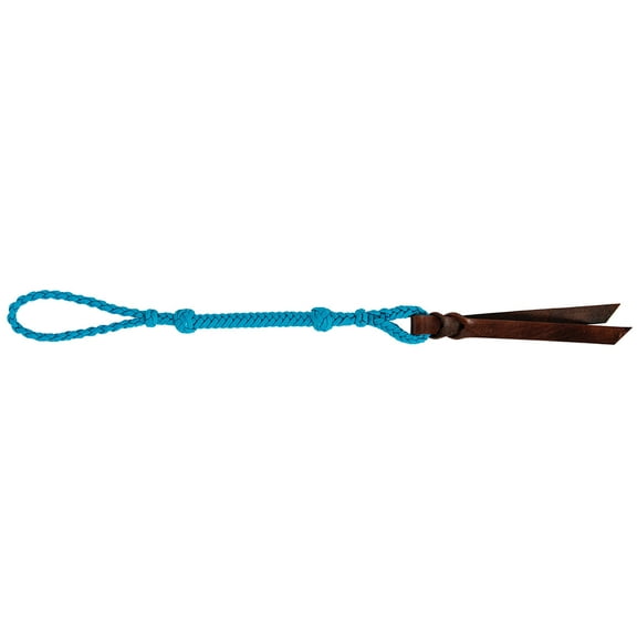 Weaver Leather Quirt w/Wrist Loop Turquoise