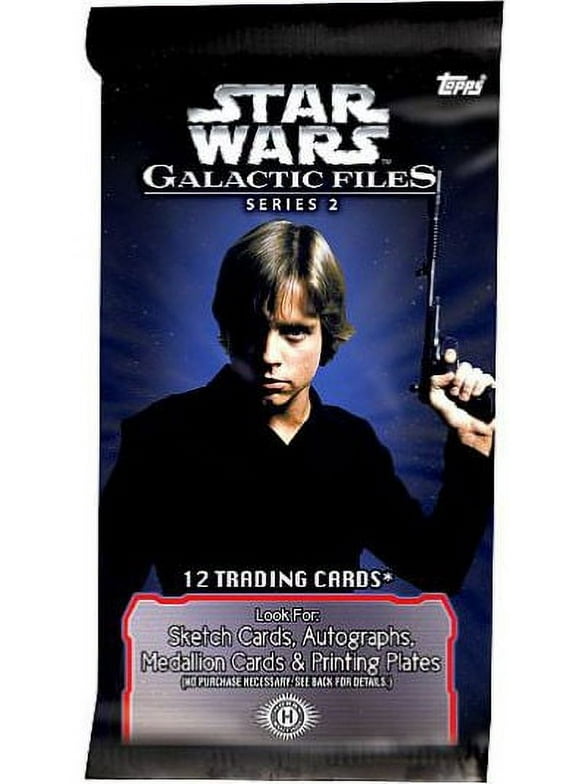 Star Wars Star Wars Galactic Files Series 2 Trading Card Pack