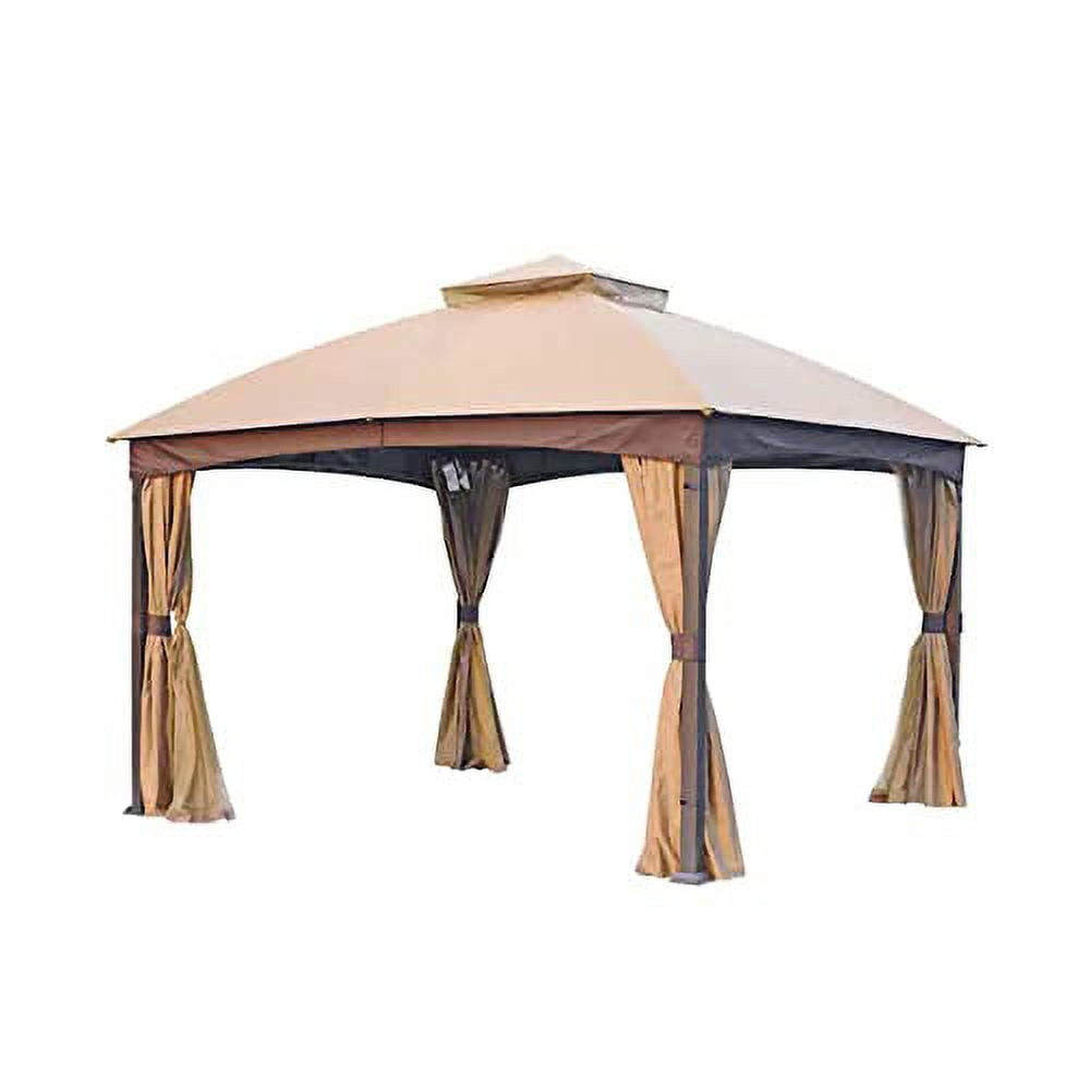 Garden Winds Replacement Canopy Top Cover Compatible with The Gazebo TPGAZ2303D TPGAZ2403-A-C - Riplock 350