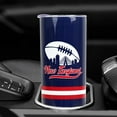 thumbnail image 5 of New England Skinny Tumbler with Lid and Straw - New England Gifts for women -20oz Insulated Stainless Steel Coffee Cups Travel Mugs, 5 of 6
