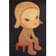 thumbnail image 3 of Dibujos animados de muñecas japonesas sonámbulas, obras de arte de Yoshitomo Nara, carteles de lienzo, impresiones de pared, imágenes para habitación de niños, decoración del hogar, 3 of 5