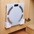 thumbnail image 4 of XIPYYKM 2Pcs Bathroom Scales Holder Wall Mount Organizer Adhesive Smart Scale Stand Rack Bracket for Body Weight Scales Digital Body Fat Scale Digital Weighing Scale Accurate Digital Weighing Machine, 4 of 5