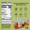 thumbnail image 4 of Power Provisions Gluten Free Chicken Vegetable Bone Broth Soup, 1.2 oz [Pack of 6], 4 of 4