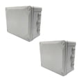 thumbnail image 1 of Caja Estanca Argos 2 Pzs Conos Tornillos 22.5x17.5x10 IP55 blanco, 1 of 7