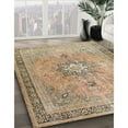 thumbnail image 3 of Ahgly Company Machine Washable Indoor Rectangle Traditional Dark Gold Brown Area Rugs, 2' x 4', 3 of 7