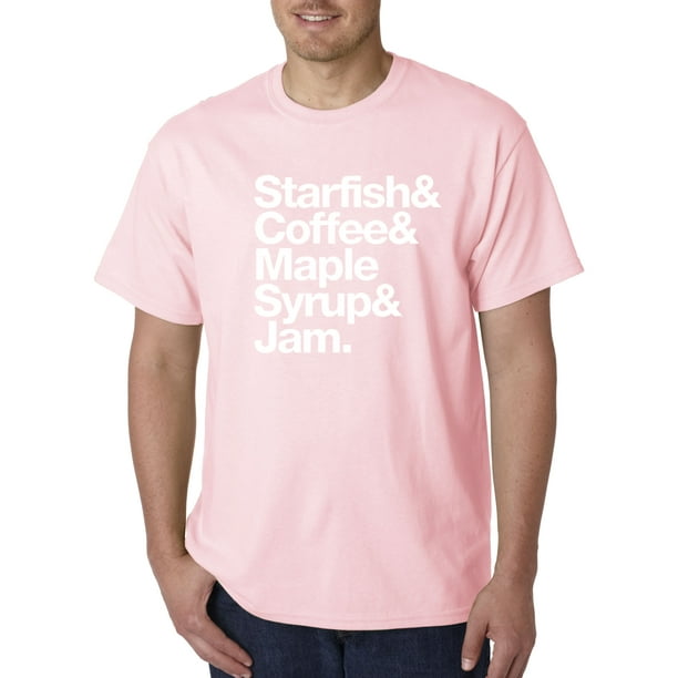 prince starfish and coffee t shirt