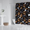 thumbnail image 2 of Halloween Autumn Pattern Shower Curtain 72"x84" ,Bathroom Decorative Shower Curtains Set with 12 Hooks,Modern Waterproof Washable Shower Curtain, 2 of 6