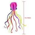 thumbnail image 2 of Frameless Software Animal Kite Multicolor Patchwork Flyer Kite Kid Adult Outdoor Toy  Purple Head Colorful Tail, 2 of 9