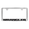 Jeep Compass Chrome Plated Metal License Plate Frame Holder