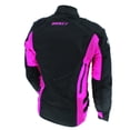 thumbnail image 2 of Joe Rocket Turbulent Womens Jacket (Large, Black/Pink), 2 of 3