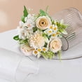 thumbnail image 5 of Votnto Beautiful Artificial Silk Fake Flowers Wedding, Valentine's Bouquet Bridal Arrangement Home Decoration, 5 of 6