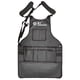 thumbnail image 2 of Delantal impermeable delantal jardinería trabajos limpieza ropa reparación automóviles ropa carpintero pechera extendida (negro) (089-1), 2 of 9