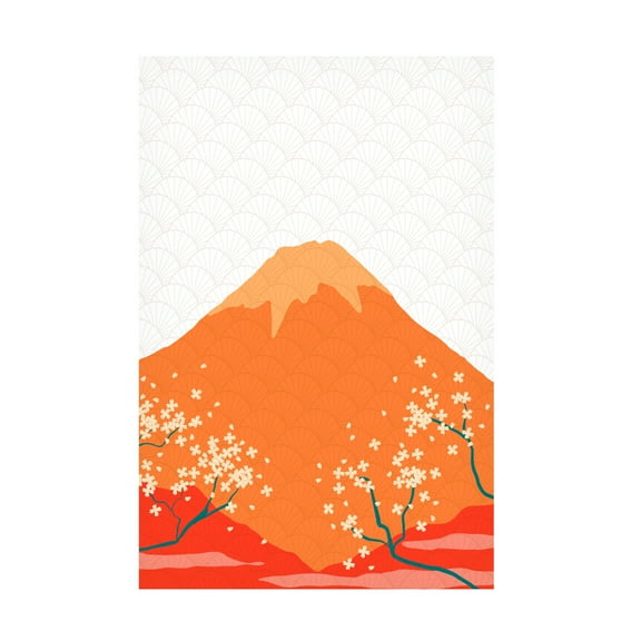 Trademark Fine Art Fadil Roze Sakura Warmth Canvas Wall Art