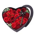thumbnail image 1 of Caja de Flores de Jabón Mayimx Corazón Regalos Del Día de San Valentín Ramo de Jabón de Flores Rojo, 1 of 9