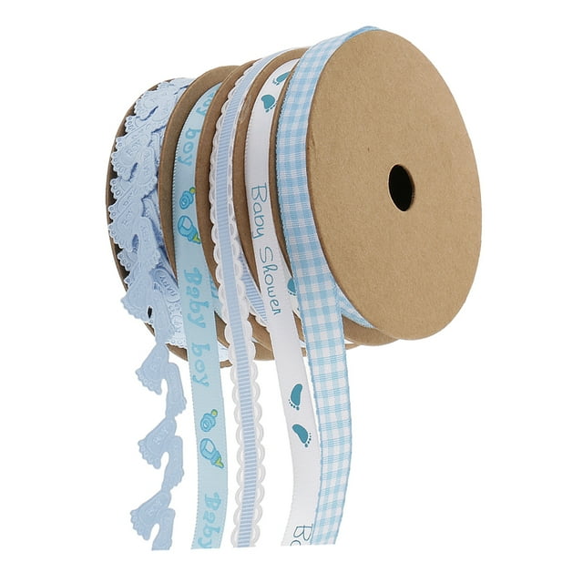 Paquete de 5 cintas shower para niño / niña, decoración de Sunnimix Cintas