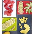 thumbnail image 3 of Dexas Heavy Duty Flexible Kitchen Cutting Board Grippmat, Gray, Red, White and Green, Set of 4, 5.5 x 8 Inches, 3 of 9