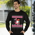 thumbnail image 3 of Christmas Sweatshirt, Flamingo Gnome Merry Christmas Sweatshirt, Unique Tropical Bird Holiday Sweatshirt, Flamingo Lover Gift for Women & Men, 3 of 5