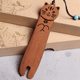 thumbnail image 6 of 4PCS Bookmark, Funny Book Mark for Book Lover, Wooden CatBook Marker Gifts for Reader Lovers, 6 of 7