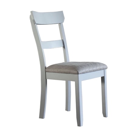 gray chair with gold trim product